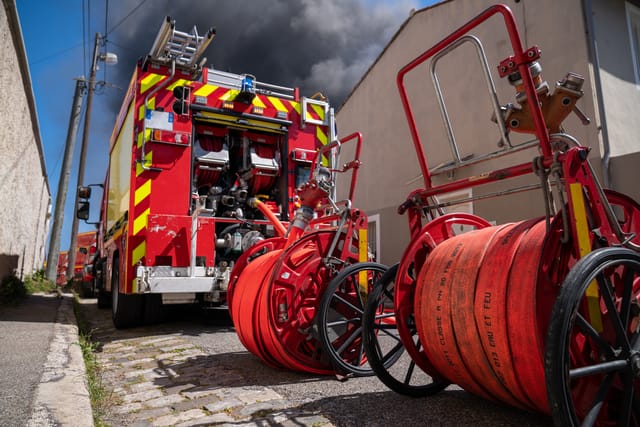 intervention pour feu